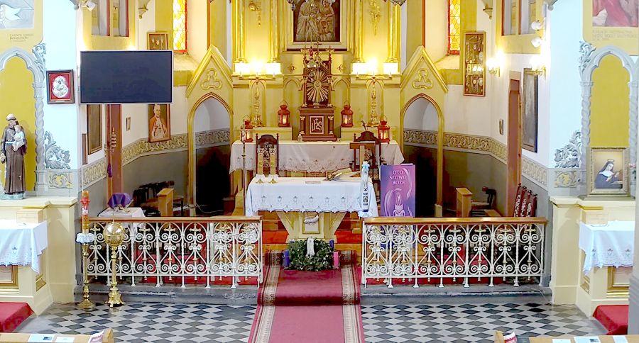 Rozniszew Msza na żywo